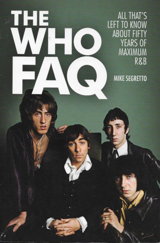 THE WHO  FAQ  large paperback book from 2014