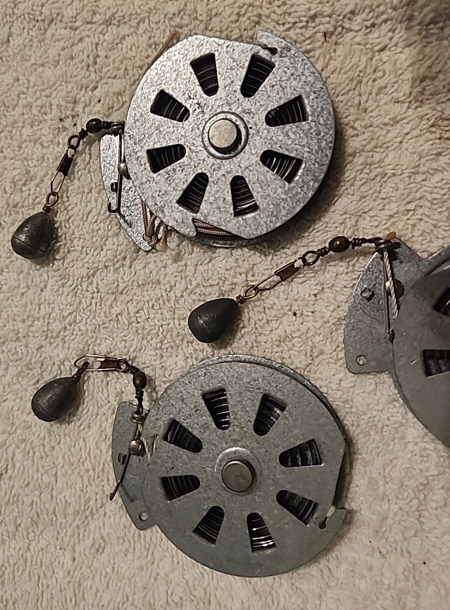 3 Mechanical Fisher's Yo Yo Fishing Reels eBay
