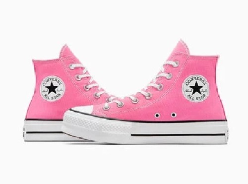 Converse Woman's Chuck Taylor All Star Lift Platform High top Sneakers - Picture 22 of 24