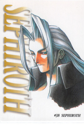 ファイナルファンタジー7 カードダス Final Fantasy 7 VII Trading Card Carddass Masters #38 Sephiroth