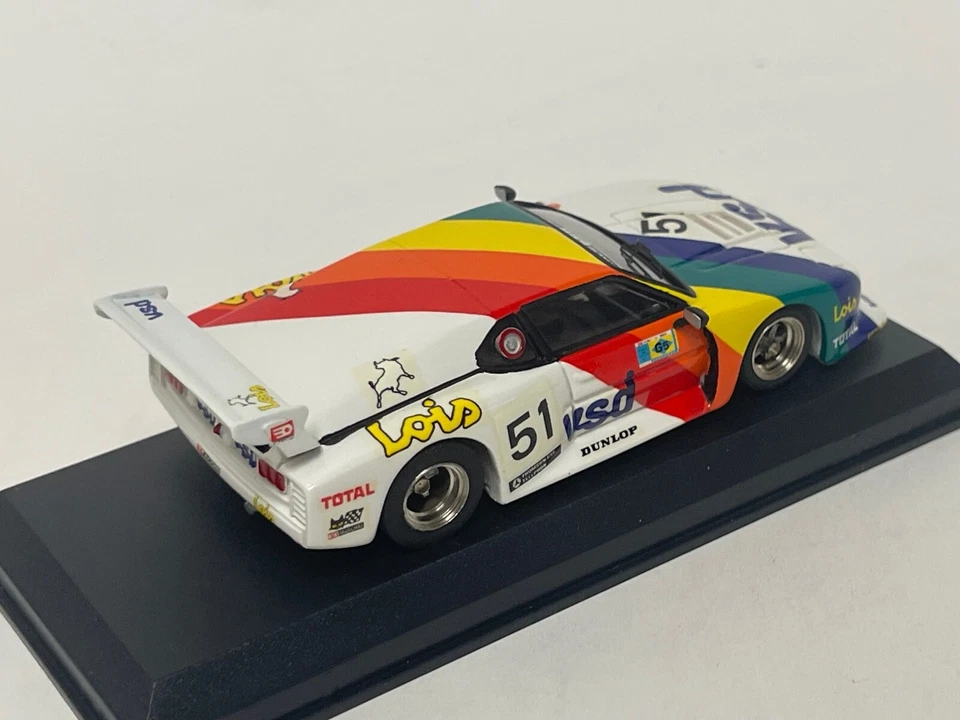 1/43 Mini Racing Model BMW M1 Gr 5 V.S.D. Car #51 1981 24 Le Mans TR157 - Image 3 of 4
