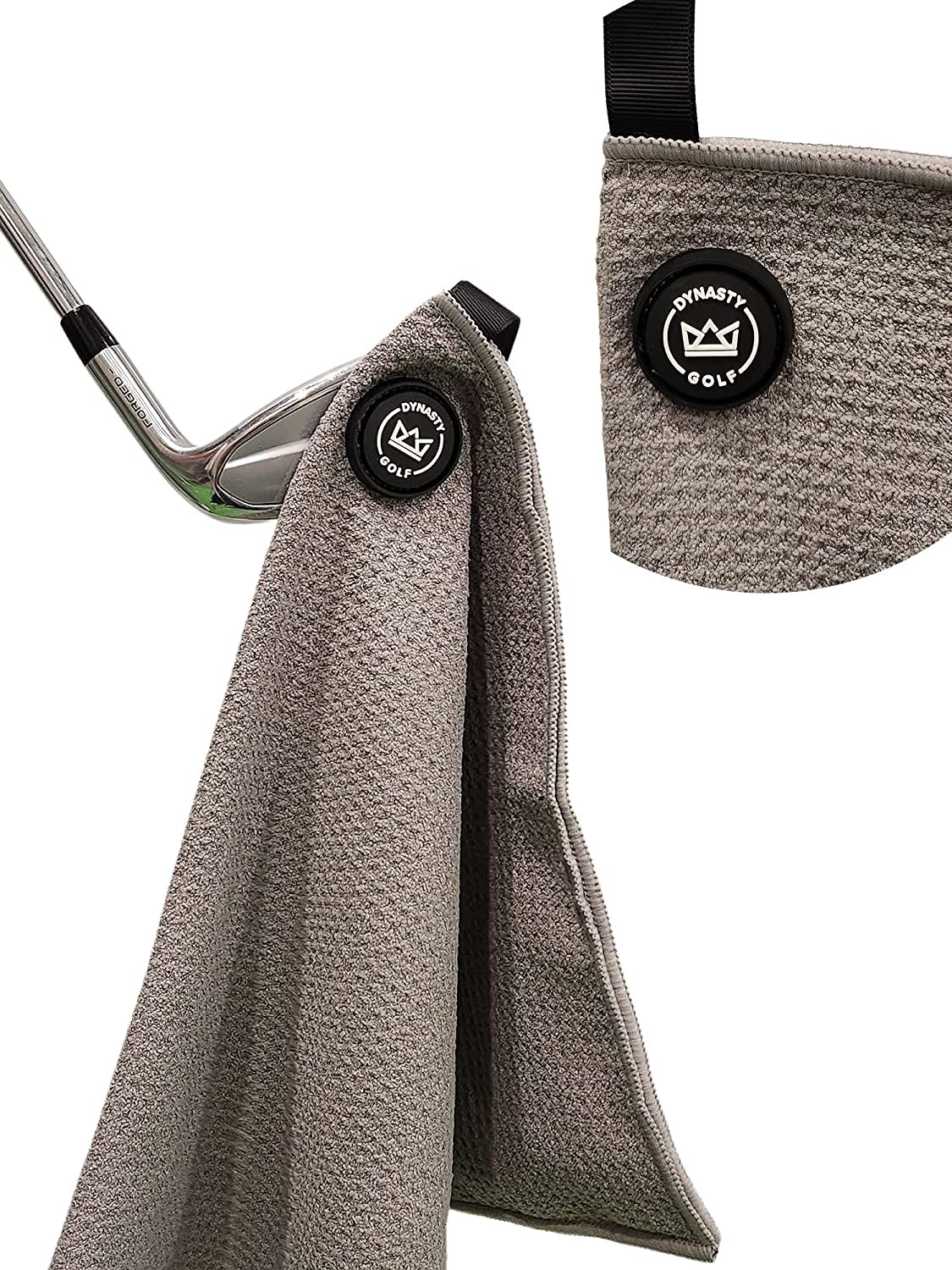 Magnetic Golf Towels for Golf Bags - Microfiber Golf Towels for Men & Women - W