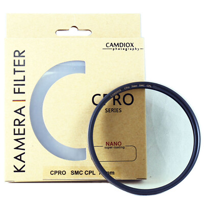 Camdiox CPRO NANO SMC Slim CPL filter Zirkular polarisationsfilter für DSLR SLR