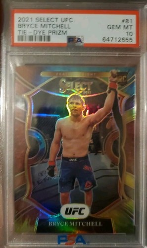 2021 Panini Select UFC Bryce Mitchell #81 card