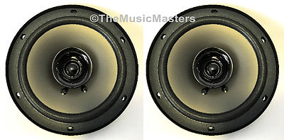 2X TWO 6'' inch Dual Cone Car Stereo Audio SPEAKER Factory OEM Style Replacement