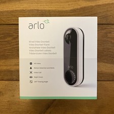 Image of Arlo Smart Video Doorbell Wired HD Video 2-way Audio