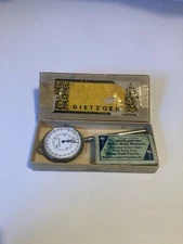 Vintage Dietzgen 1719B Swiss Drafting Layout Map Measuring Meter Analog + Tacks