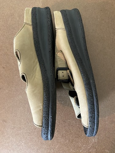 Tatami Birkenstock Light Brown Strap Slip On Sandal 40 260 M7 L9 - Picture 5 of 8