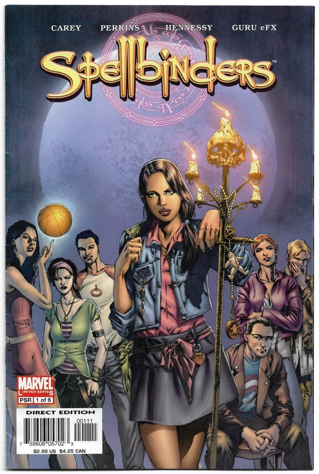 Spellbinders #1 Marvel Comics 2005 F+