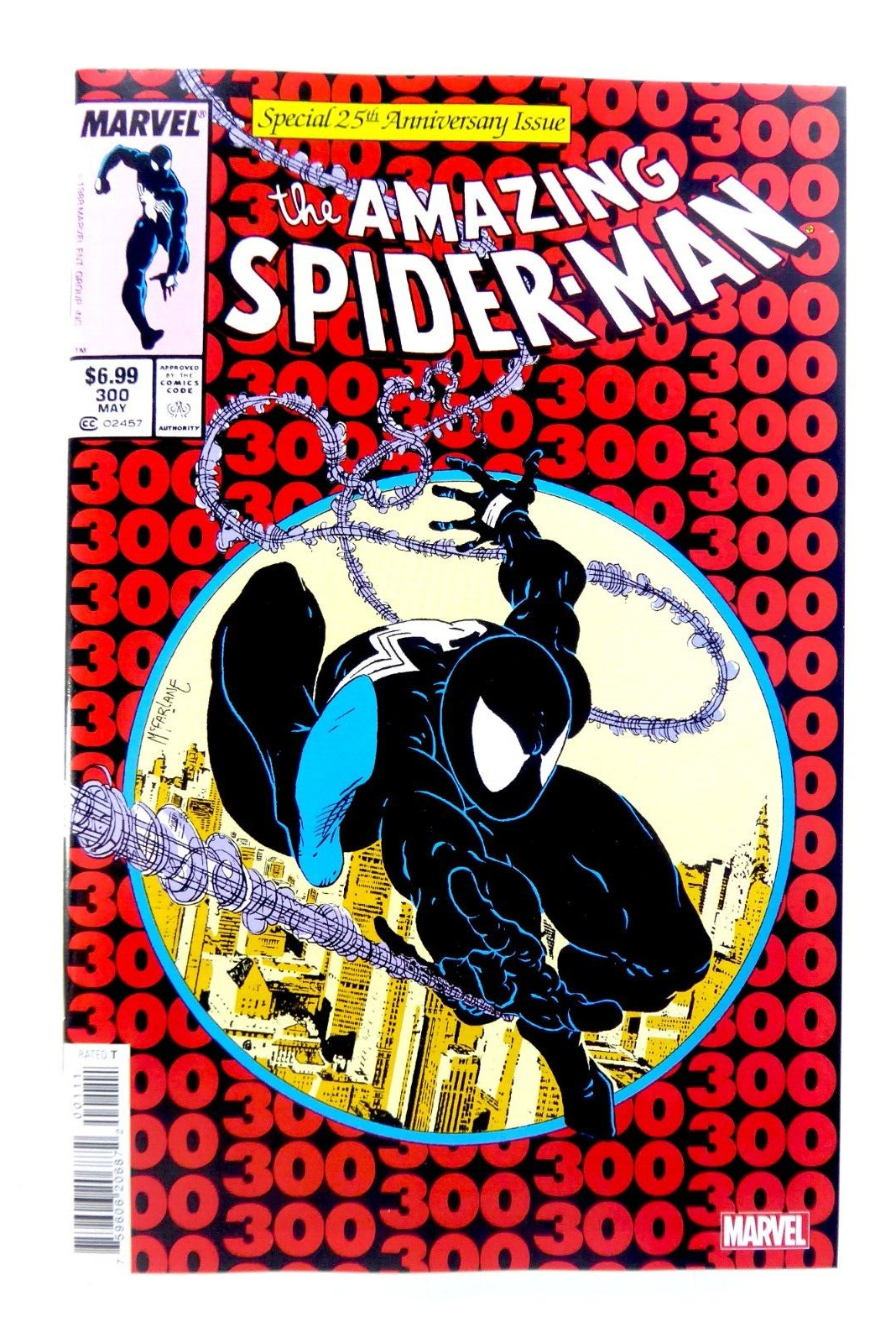 Marvel THE AMAZING SPIDER-MAN (2023) #300 Facsimile Key 1st Venom NM (9.4)