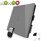 KONOQ GREY Luxury Glass Panel Touch LED Light Smart Switch: DIMMER