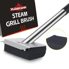 Steam Grill Brush Bristle Free, Ultra Safe  Efficient Grill Cleaner for Out...