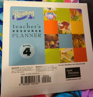 Scott Foresman Reading: Teacher's Resource Planner Grade 4 PC MAC CD lesson tool