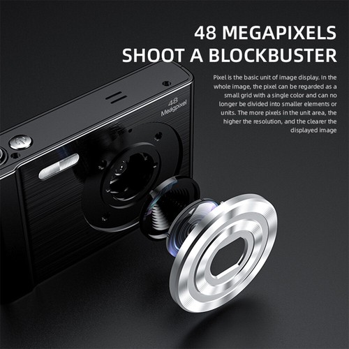 4K Digital Video 48MP 2.4 Inch IPS Screen Auto A7R0 - Picture 6 of 12