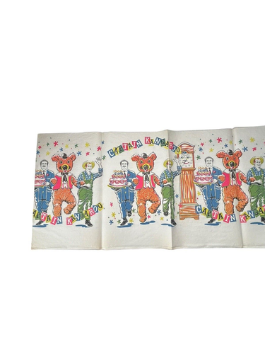 Vintage Captain Kangaroo 1966 Paper Table Cloth RKA Inc. Ephemera - Picture 11 of 17