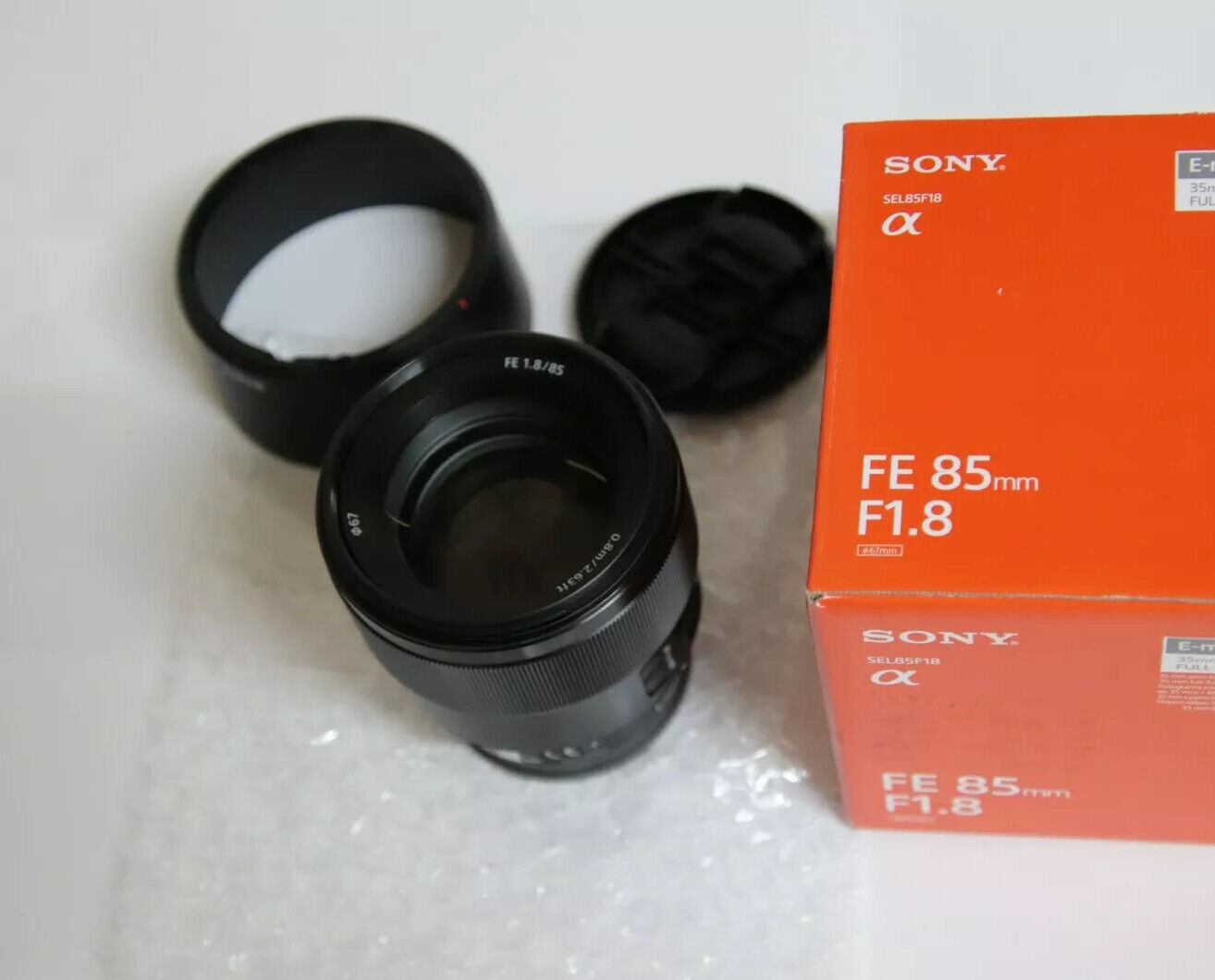 SONY FE 85mm f/1.8 Lens SEL85F18 E-MOUNT 27242906105 | eBay