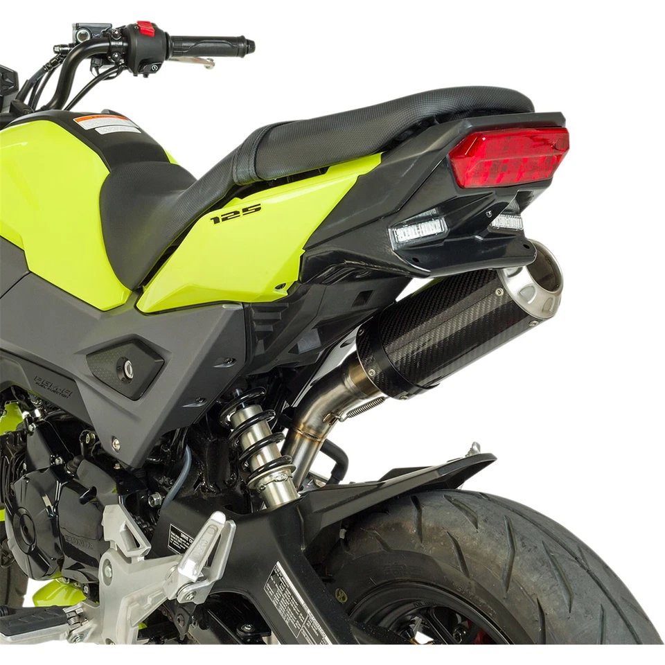 Hotbodies Plate Bracket Gloss Black for Honda Grom 41702-1000 - Imagem 2 de 4