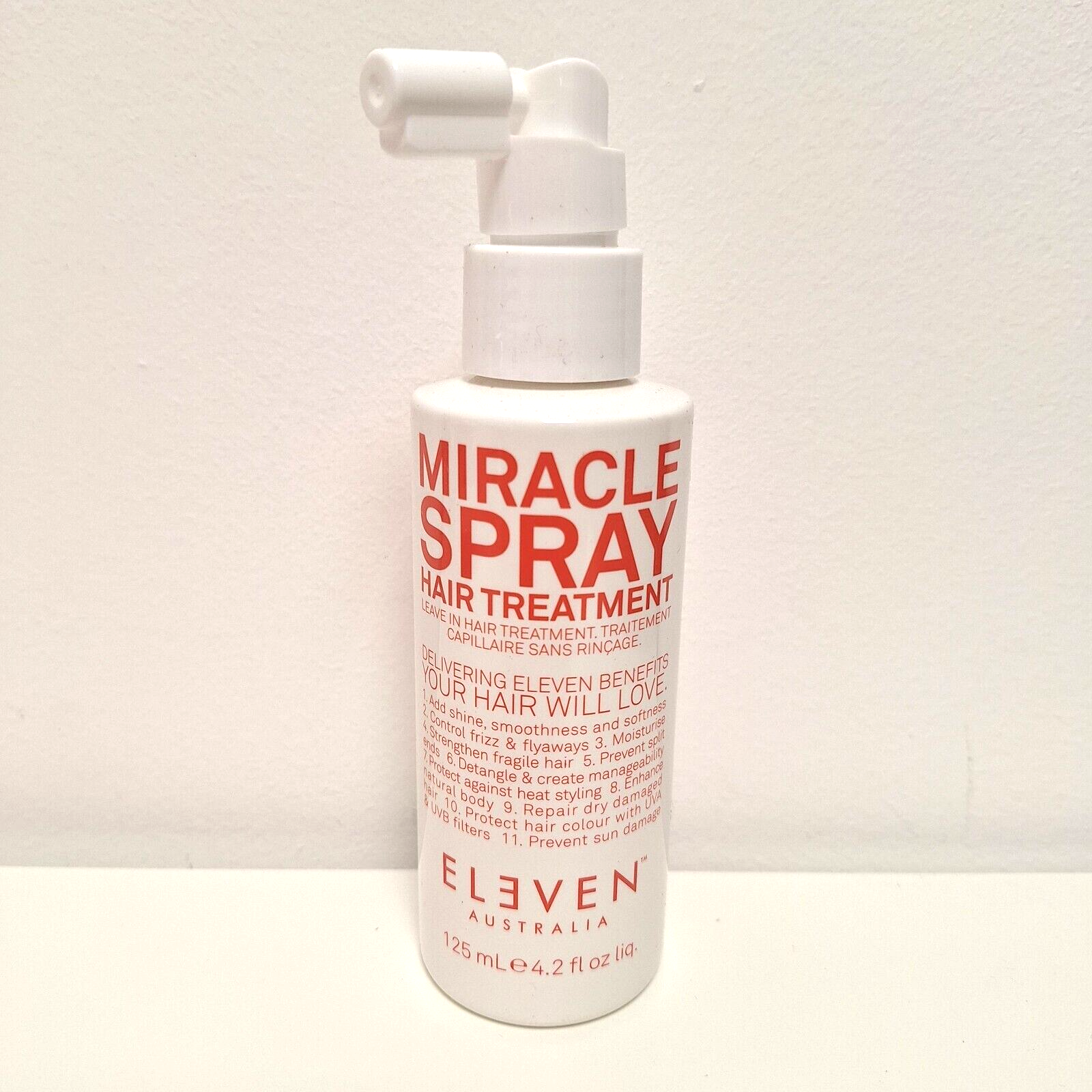 Eleven Australia Miracle Spray Hair Treatment 125ml Hair Styling Brand New