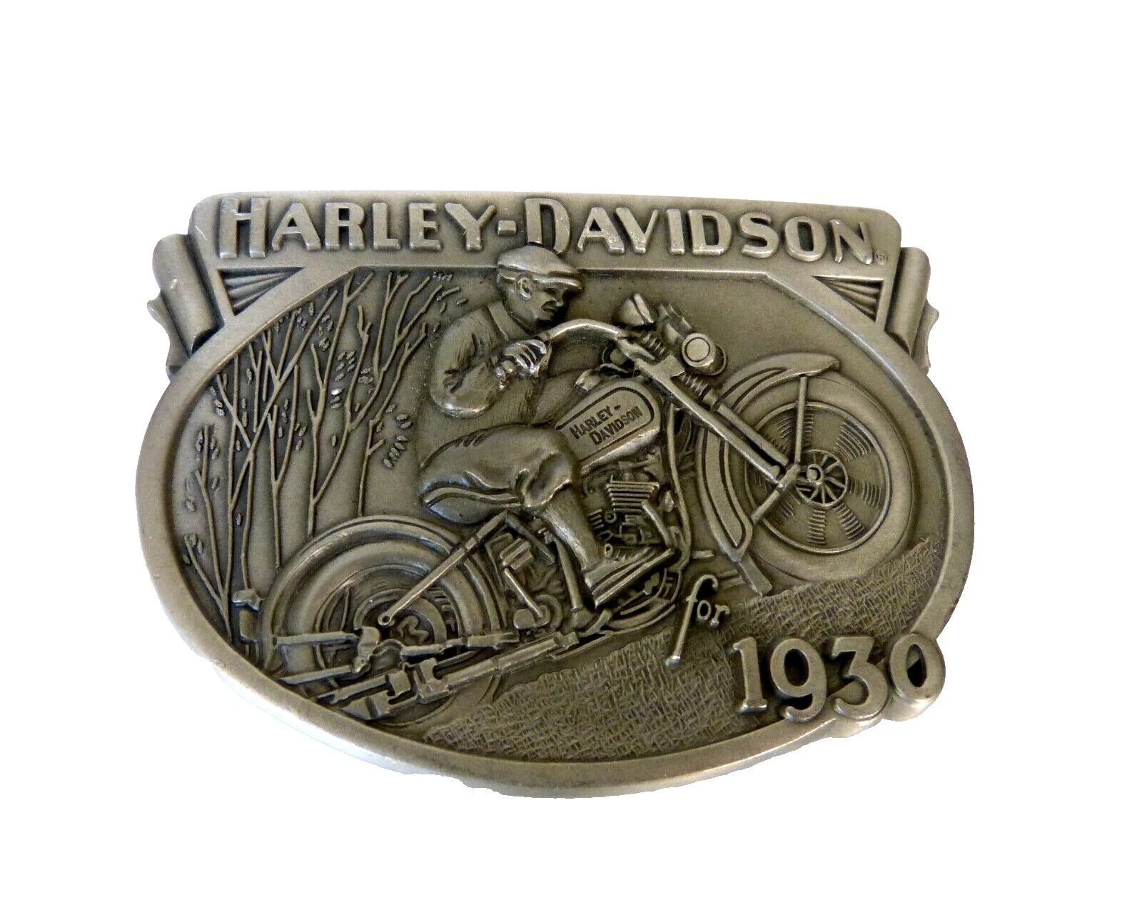 Hebillas de Cinturón Harley-Davidson Pewter