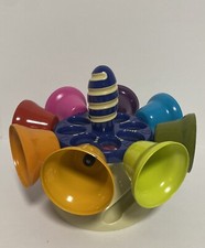 Battat B Toys Musical Bells Carousel Piccolo 9" Diameter /No Mallet/Read