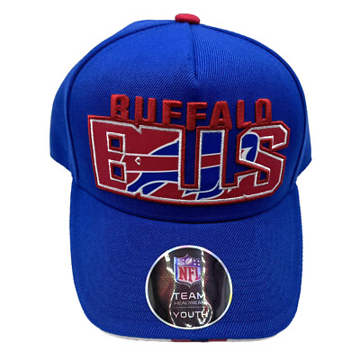 Outerstuff Youth Buffalo Bills On Trend Precurved A-Frame Snapback Hat - Royal