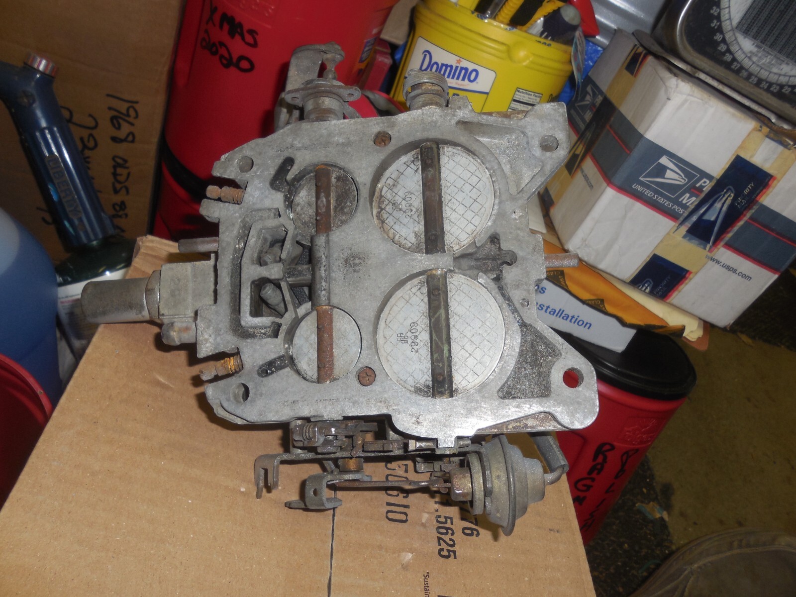 Rochester Quadrajet 800 Cfm 454 Chevrolet Remanufactured Rochester Quadrajet Carburetor – 800 CFM – For 454 Chevrolet – Remanufactured In USA – 6-Month Warranty Quadrajet Carburetor Electric Choke - Foto 4