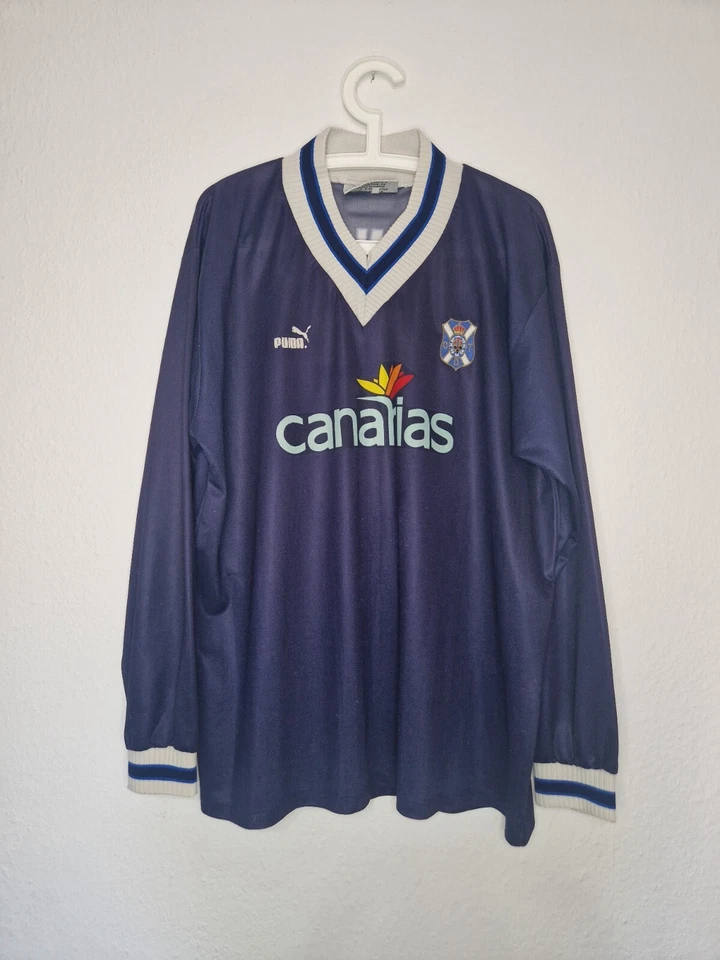 CAMISETA OFICIAL CD TENERIFE PLAYER ISSUE UEFA JOKANOVIC AWAY TRIKOT 1996 1997 - Imagen 2 de 4