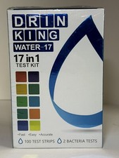 17 in 1 Premium Drinking Water Test Kit-100 Strips 2 Bacteria Tests Kit Exp:26
