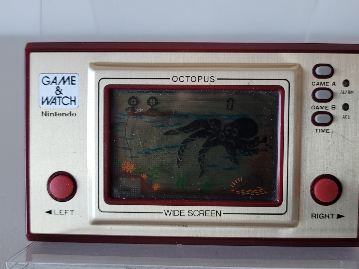 Nintendo: Game & Watch Octopus OC-22 - Japan Retro Handheld Game