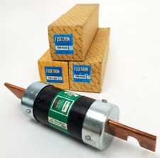 Lot of 3 FRN-R-600 Bussmann Fusetron 600 Amp Fuse Class RK5 *Next Day Option*