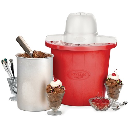 4-Quart Electric Ice Cream Maker Machine Yogurt Gelato Churning Bucket Powerful - 第 8/11 張圖片