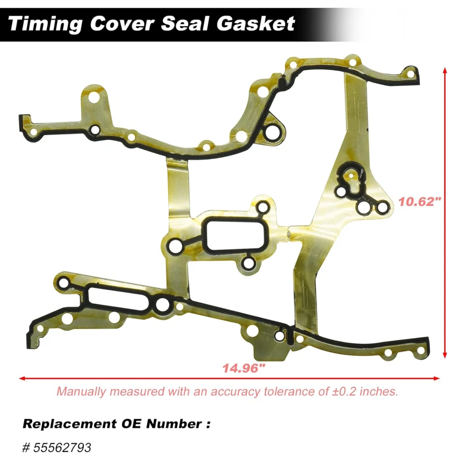 HS26540PT-1 Cylinder Engine Head Gasket Bolt Set for Chevy Trax/Sonic/Cruze 1.4L - Imagem 4 de 4