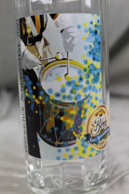 Biberacher Schützenfest - älteres Bierglas von 2009 - Berg Bier - 0,5 L /S295