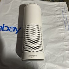 Amazon Echo Plus 1st Gen Speaker w/ Alexa Smart Home Built In Hub White No Cord