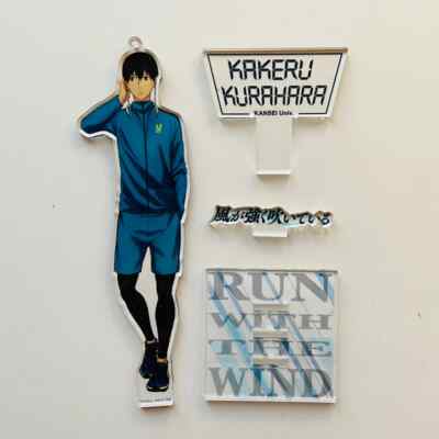 Run with the Wind Kaze ga Tsuyoku Fuiteiru Kurahara Kakeru Acrylic