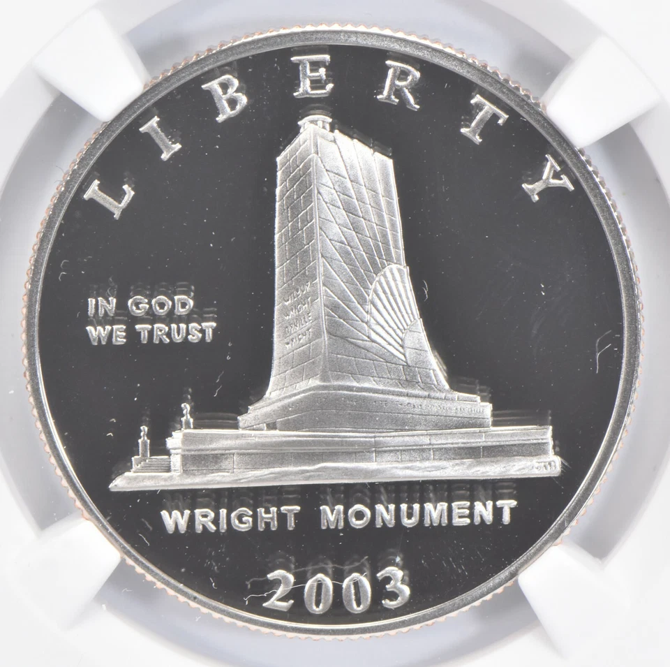 2003 P PF70 First Flight Commemorative Half Dollar NGC - Image 3 of 4