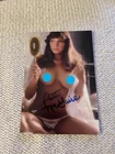 Playboy Playmate PATTI MCGUIRE Signed 4x6 SEXY Photo PMOY AUTOGRAPH 1