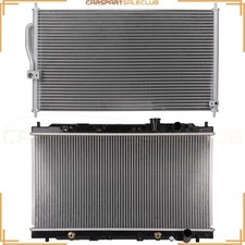 For 1994-01 Acura Integra 1.8L l4 Aluminum Radiator & AC Condenser Cooling Kit