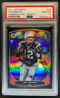 2014 Bowman Tom Brady Veterans Rainbow Black #56 Patriots PSA 10