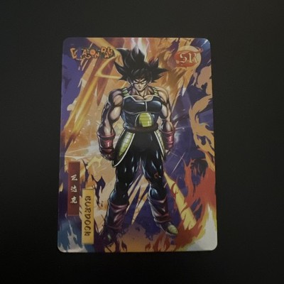 Dragonball CCG Burdock SR Full Art Holo SAR Customs Karte China Bardock