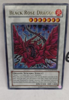 Black Rose Dragon NM CSOC-EN039 Crossroads of Chaos Unlimited Edition