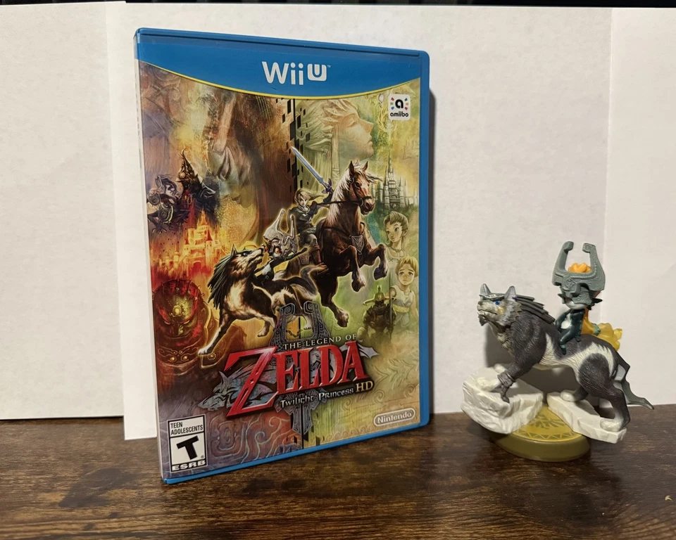 Legend of Zelda: Twilight Princess HD para Nintendo Wii U con Wolf Link Amiibo Foto 2 de 4