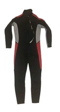 XUKER Kids Unisex Youth 3mm Wet Suit Neoprene Back Zip Full Length Size 12 Black