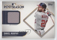 2018 Topps Postseason Performance Relics 29/100 Daniel Murphy #PSP-DM 3v0