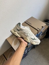 Size 9 - New Balance 9060 Linen Dark Juniper