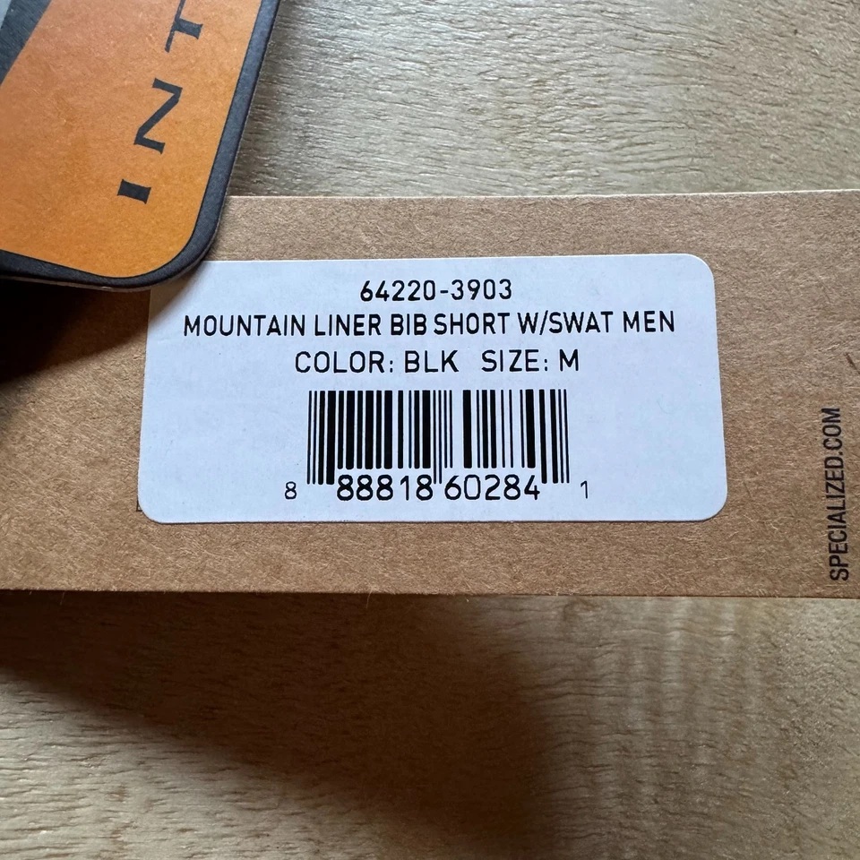 NUEVO Culotte con tirantes Specialized Mountain Liner para hombre con base SWAT™ negro mediana delgada Foto 3 de 4