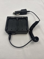 Canon CG-570 Dual Battery Charger 500 Series DC car charger Camera Travel