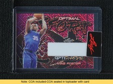 2022 Leaf Optichrome Optimal Effort 1/1 Michael Foster Jr Mike #OE-MF1 READ 4l6