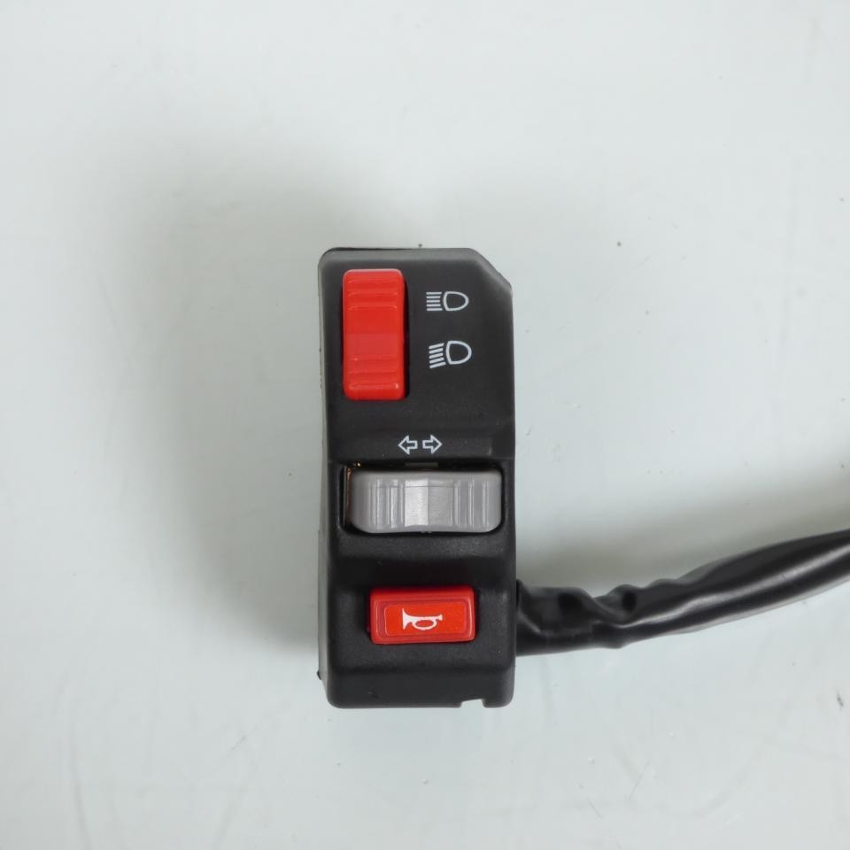 Commodo gauche universel moto 8 fils clignotant code phare 22mm - 3