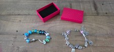 charms armbänder mit mehreren charms und kle...